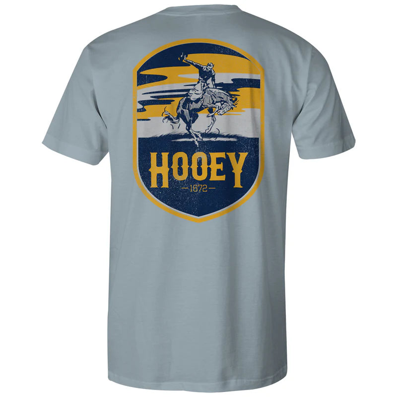 HT1688LTBL_back_800x_c23002a9-6c3a-4437-9615-88102dd98c9d.jpg Men's Hooey "CHEYENNE" DENIM W/YELLOW/GREY/BLACK LOGO POCKET T-SHIRT - HT1688LTBL