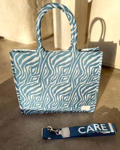 IMG_0864.jpg Shaded Zebra - Box Tote