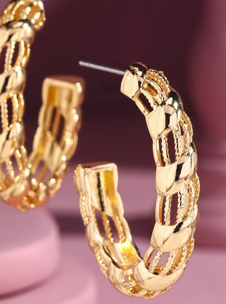 Picture Perfect Hoop Earrings