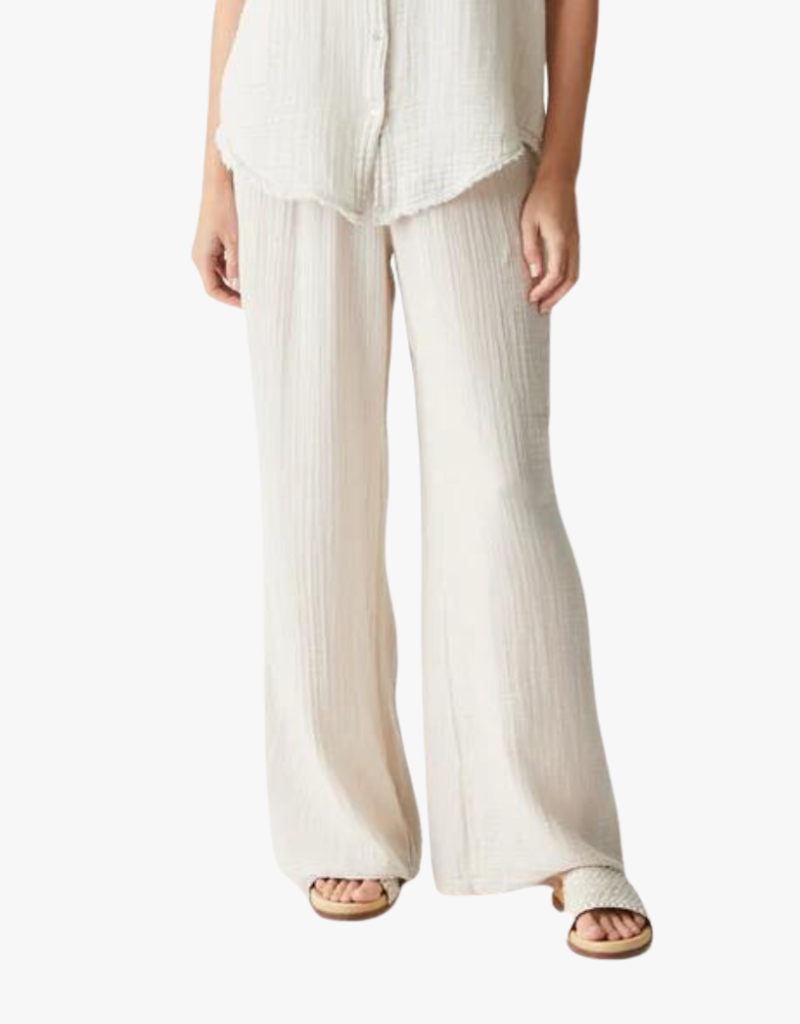 MichaelStarsSusieGauzePantsinCement_1.png Michael Stars Susie Gauze Pants in Cement