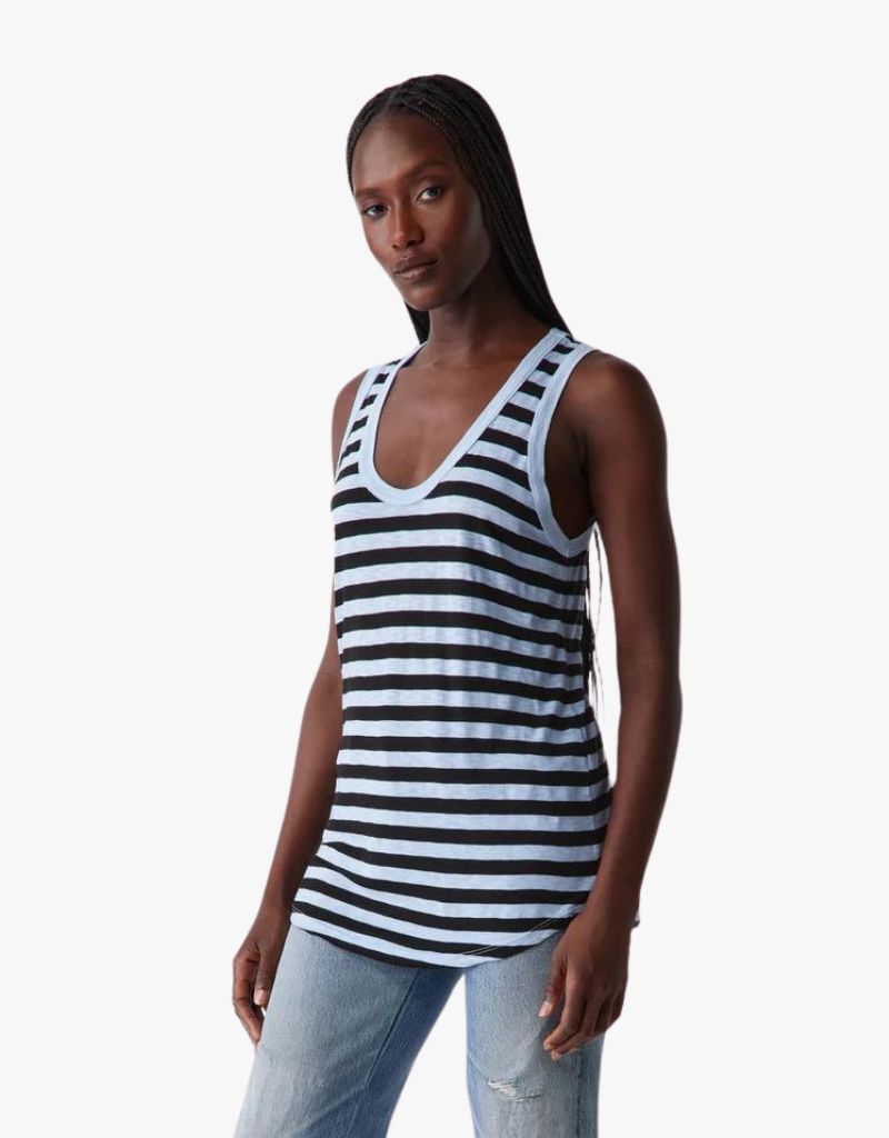 Michael_Stars_Tori_Stripe_Scoop_Neck_Tank_8.jpg Michael Stars Tori Stripe Scoop Neck Tank Top in Water