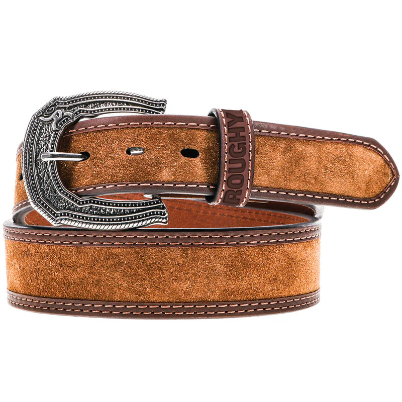 RMBLT018_FRONT_800x_df27fbc3-741e-4a14-b3a7-cb50c1e3e14c.jpg Men's Hooey Roughy Roughout Leather Belt - RMBLT018