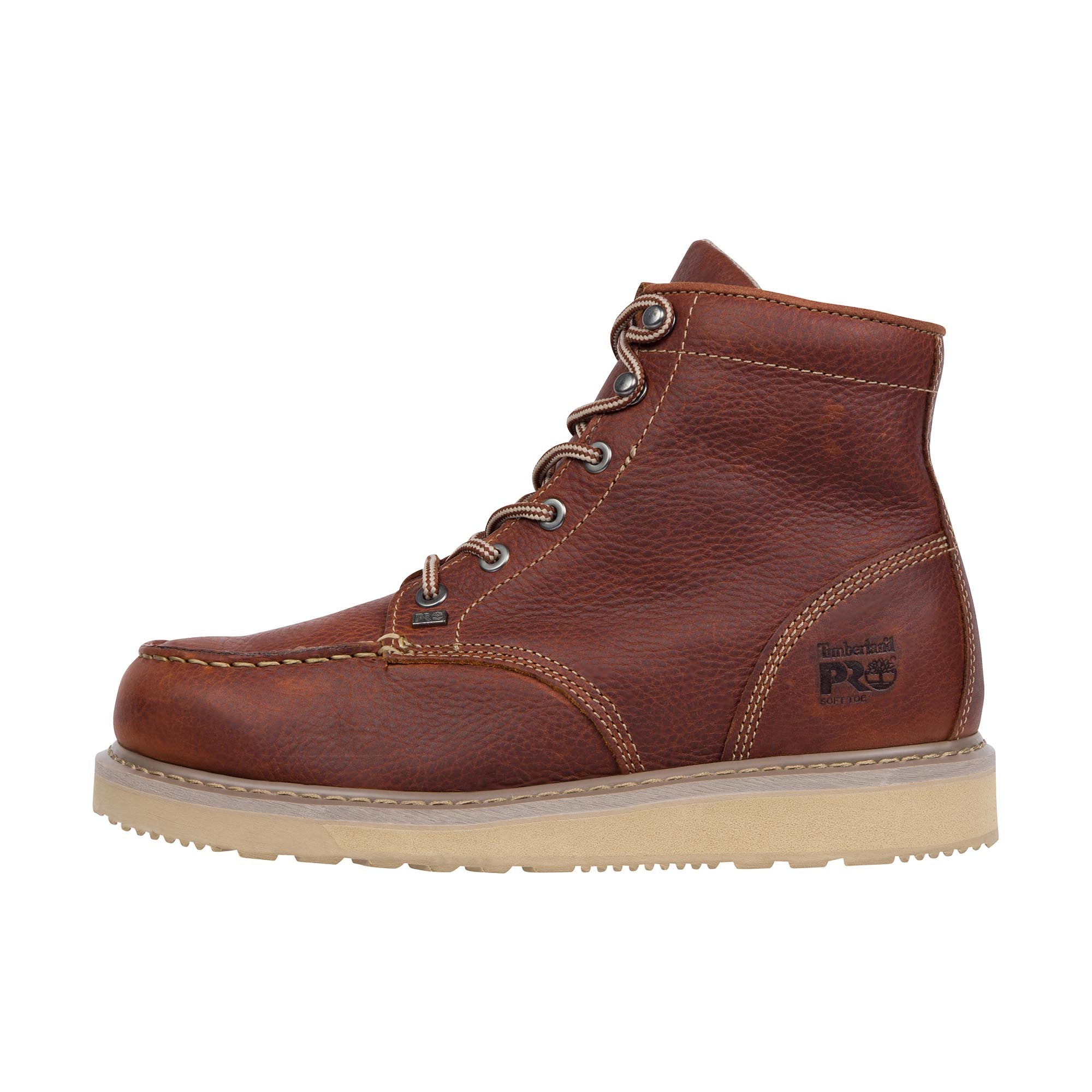 SH-31003-B.jpg Timberland Pro 6 Inch Barstow Wedge Soft Toe Brown
