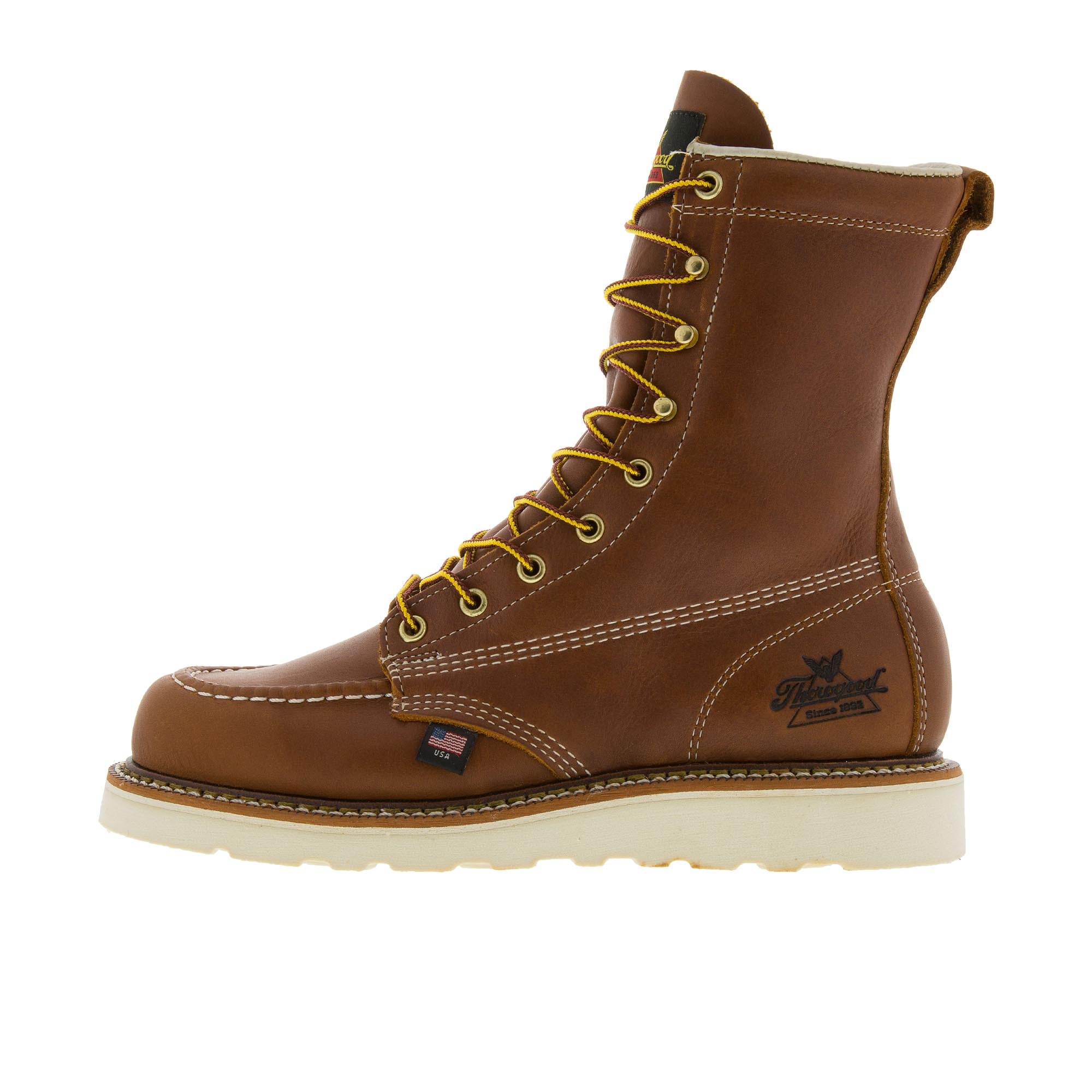 SH-32765-B_8b270c97-6bbc-4e3c-8755-60ceda5c1423.jpg Thorogood American Heritage 8 Inch Moc Toe MAXWear Wedge Steel Toe Tob