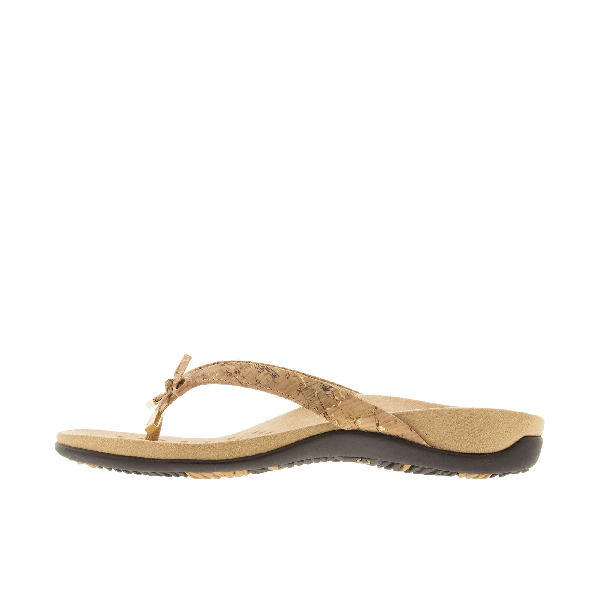 SH-52446-B.jpg Vionic Womens Bella II Toe Post Sandal Gold Cork