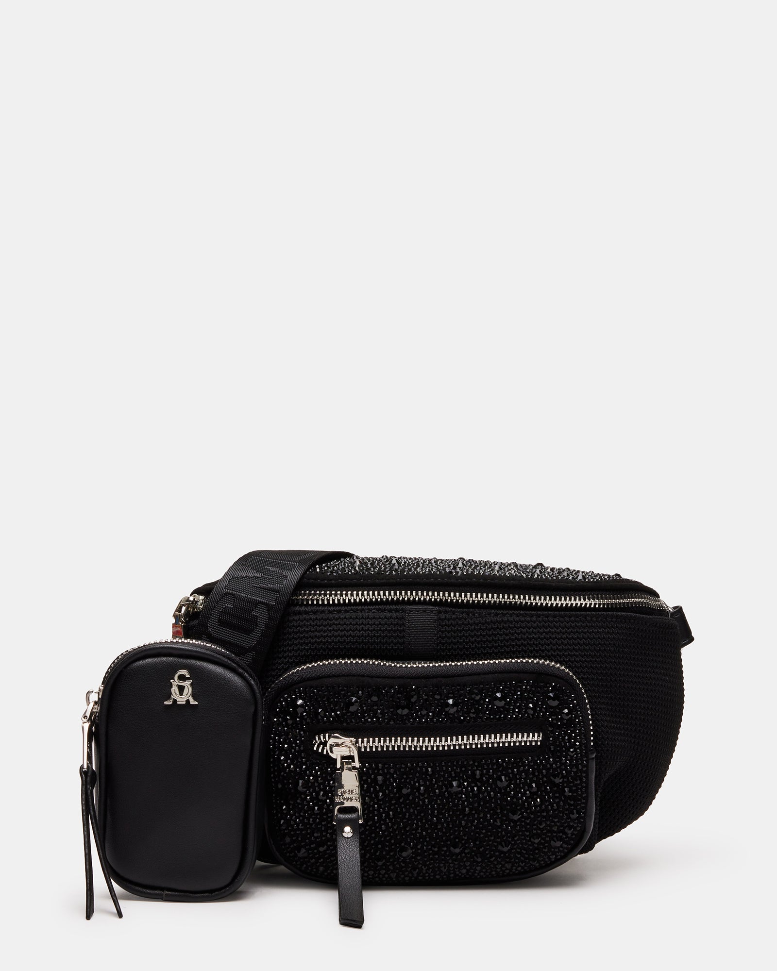 STEVEMADDEN_HANDBAGS_BMAXIMA_BLACK_01.jpg MAXIMA Bag Black Crossbody Bag | Women's Black Crossbody Bag