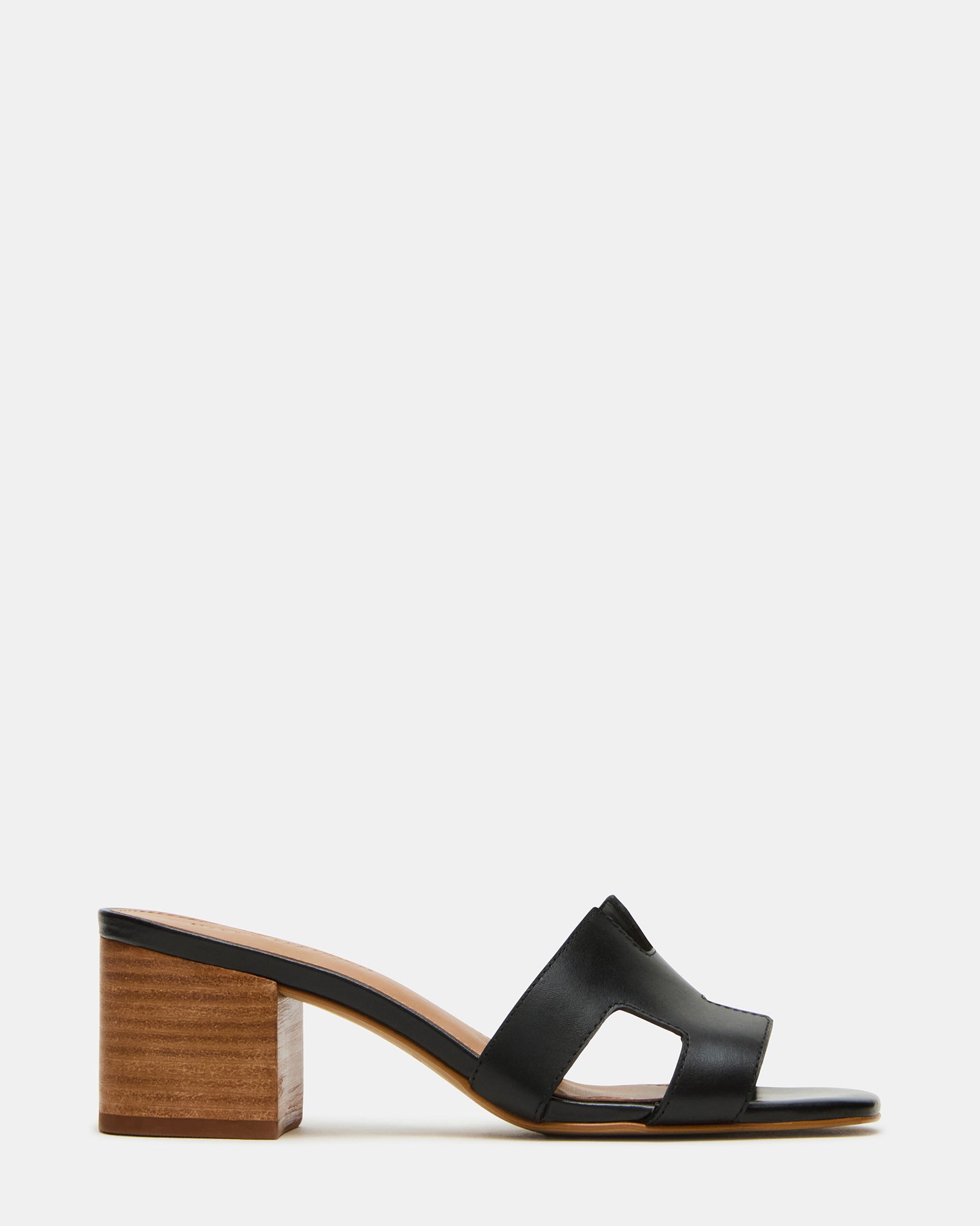 STEVEMADDEN_SHOES_HADES_BLACK-LEATHER_01.jpg HADES Black Leather Square-Toe Mule Block Heel Women's Sandal