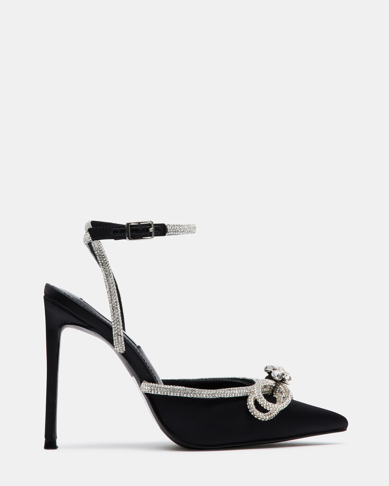 STEVEMADDEN_SHOES_VIABLE_BLACK_01.jpg VIABLE Black Women's Rhinestone-Embellished Stilettos