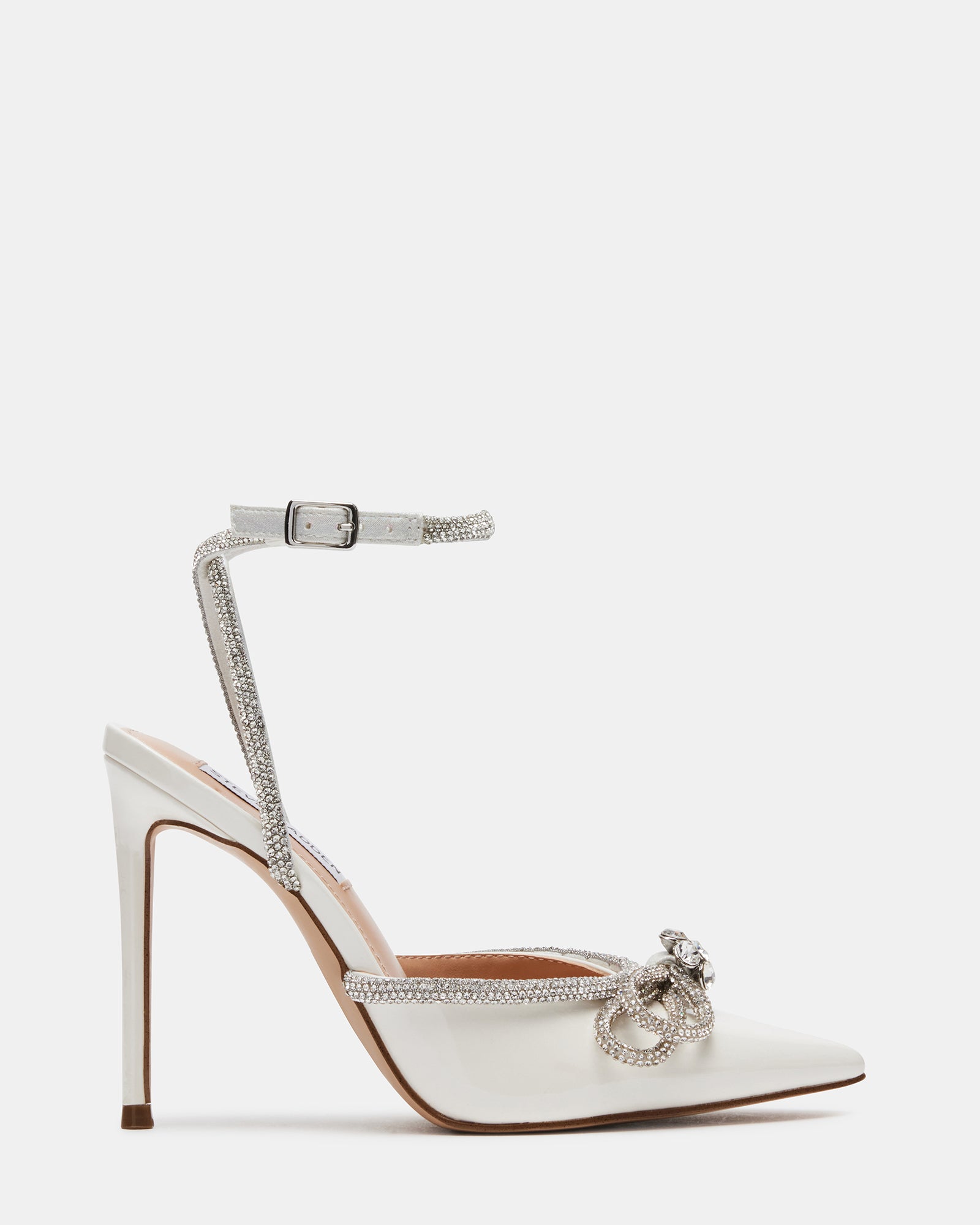 STEVEMADDEN_SHOES_VIABLE_OFF-WHITE_01.jpg VIABLE Off-White Women's Rhinestone-Embellished Stilettos