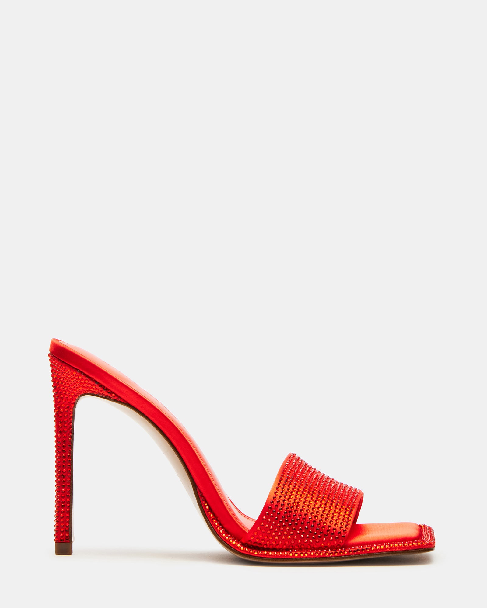 STEVEMADDEN_SHOES_YARA_ORANGE.jpg YARA Orange Women's Square-Toe Mule Heel