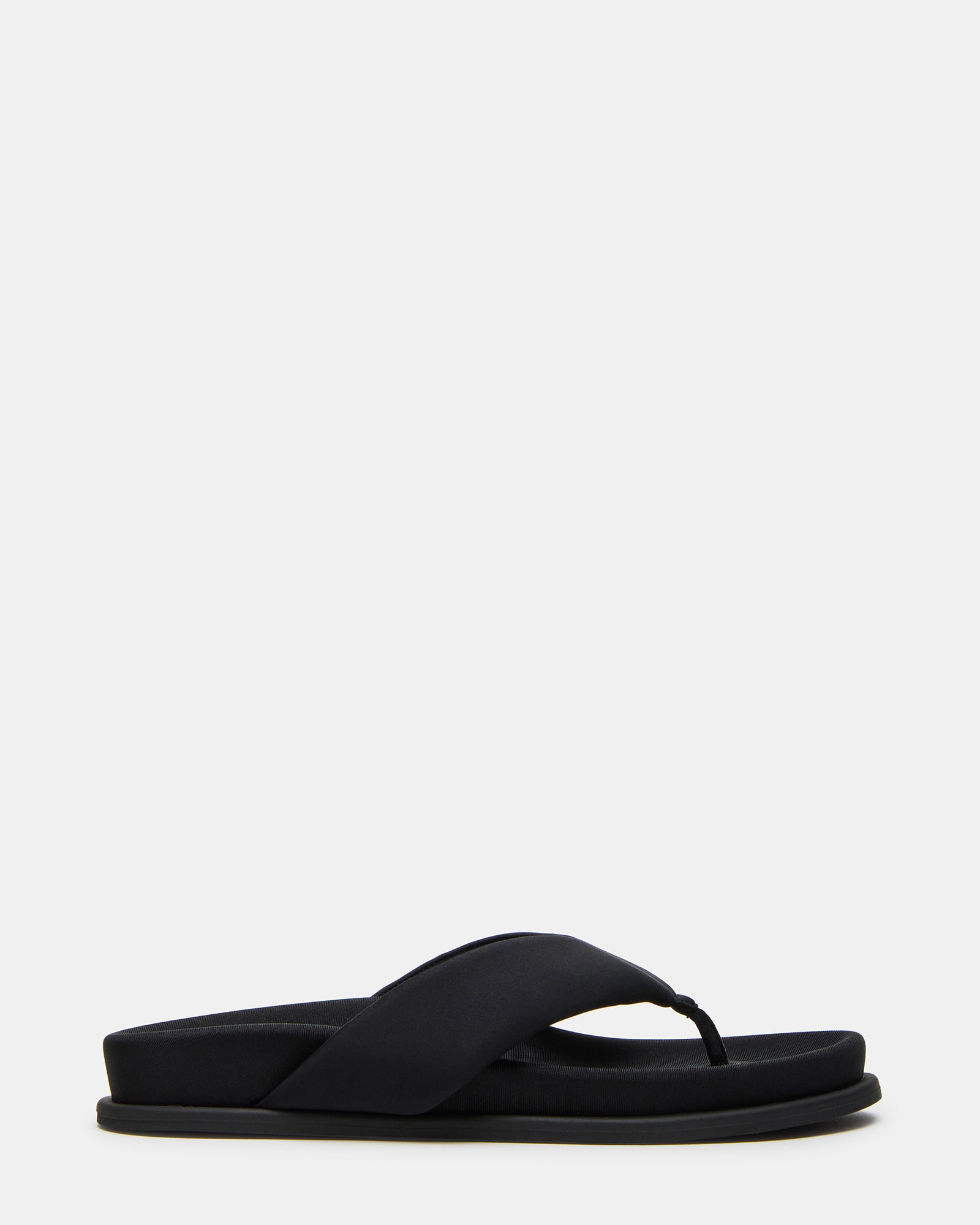STEVEMADDEN_SHOES_ZINNIA_BLACK.jpg ZINNIA Black Women's Thong Footbed Sandal