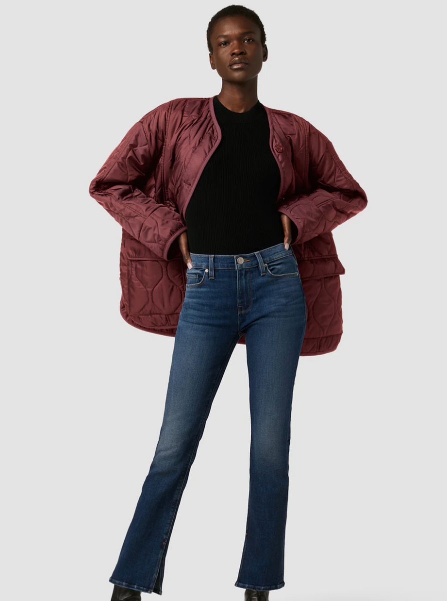 Hudson Nico Mid-Rise Straight Ankle in Mission