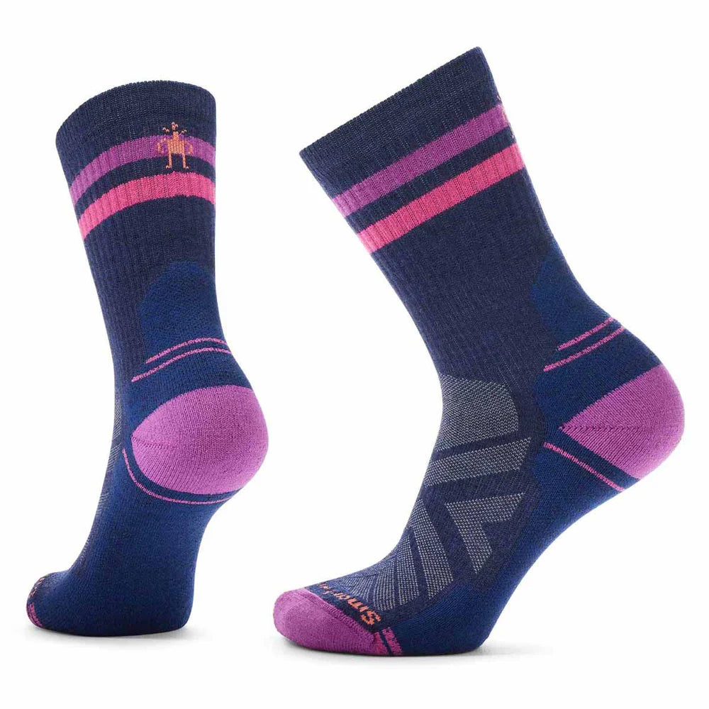SmartwoolWomen_sHikeLightCushionTubeStripeCrewSocksnavypowerpink.jpg Women's Hike Light Cushion Crew Socks