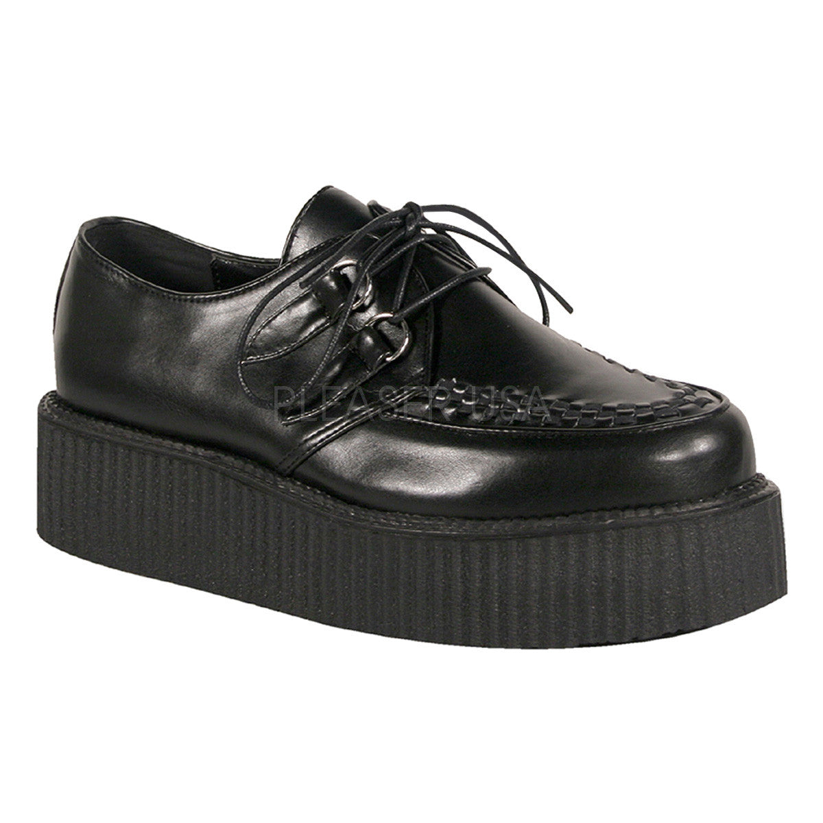 V-Creeper-502-Bpu__71572.jpeg DEMONIA V-CREEPER-502 Men's Black Pu Creepers
