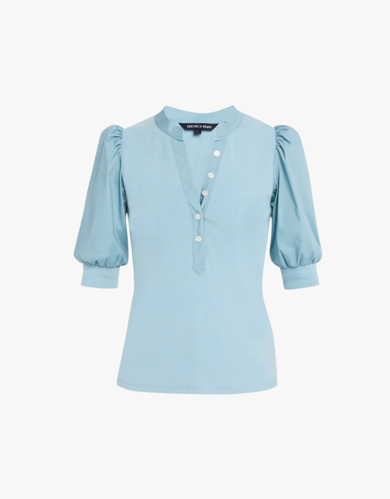 VeronicaBeardCoraleeTop_21.png Veronica Beard Coralee Top in Sea Glass
