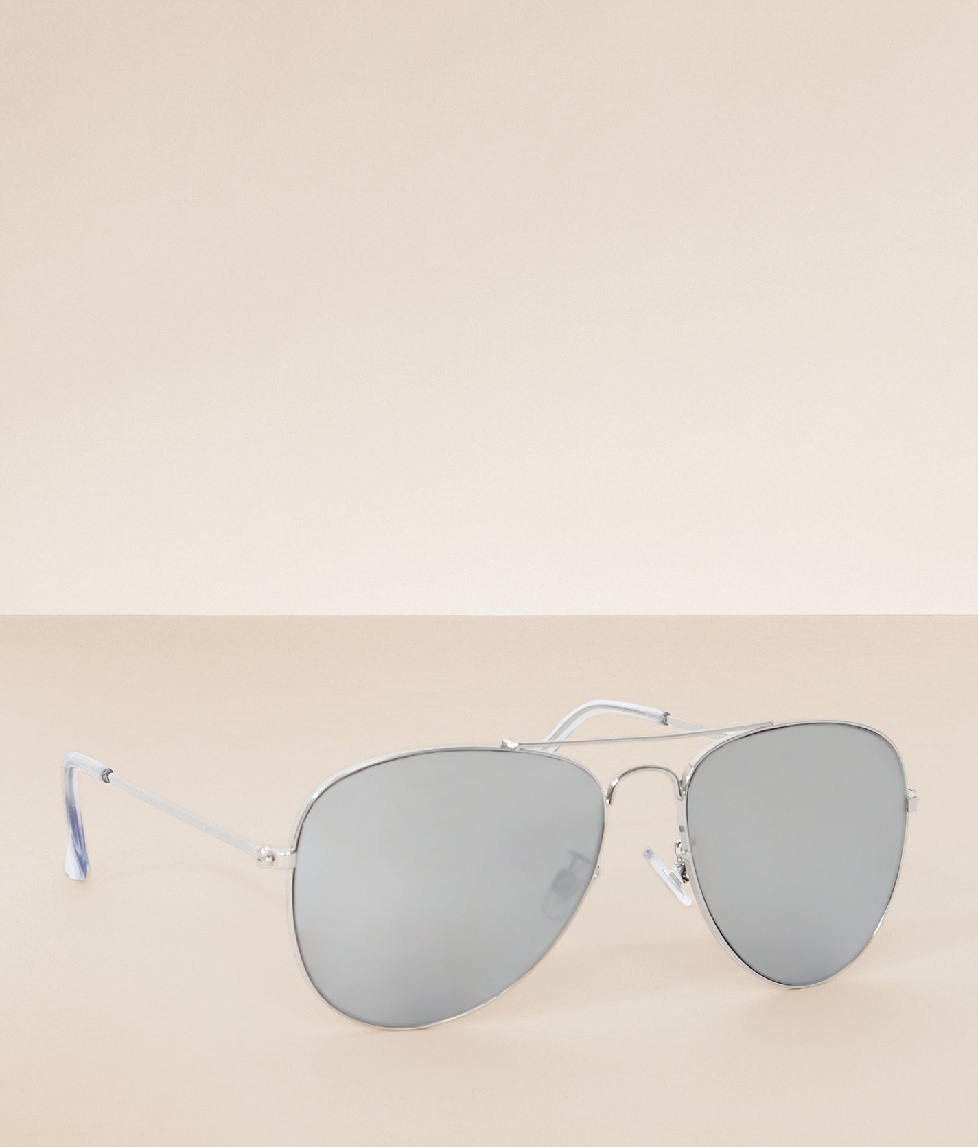 a886ce65c7ca4b98098f1f73447732ebv3.jpg BKE Mirror Aviator Sunglasses - Men's Sunglasses & Glasses in Silver
