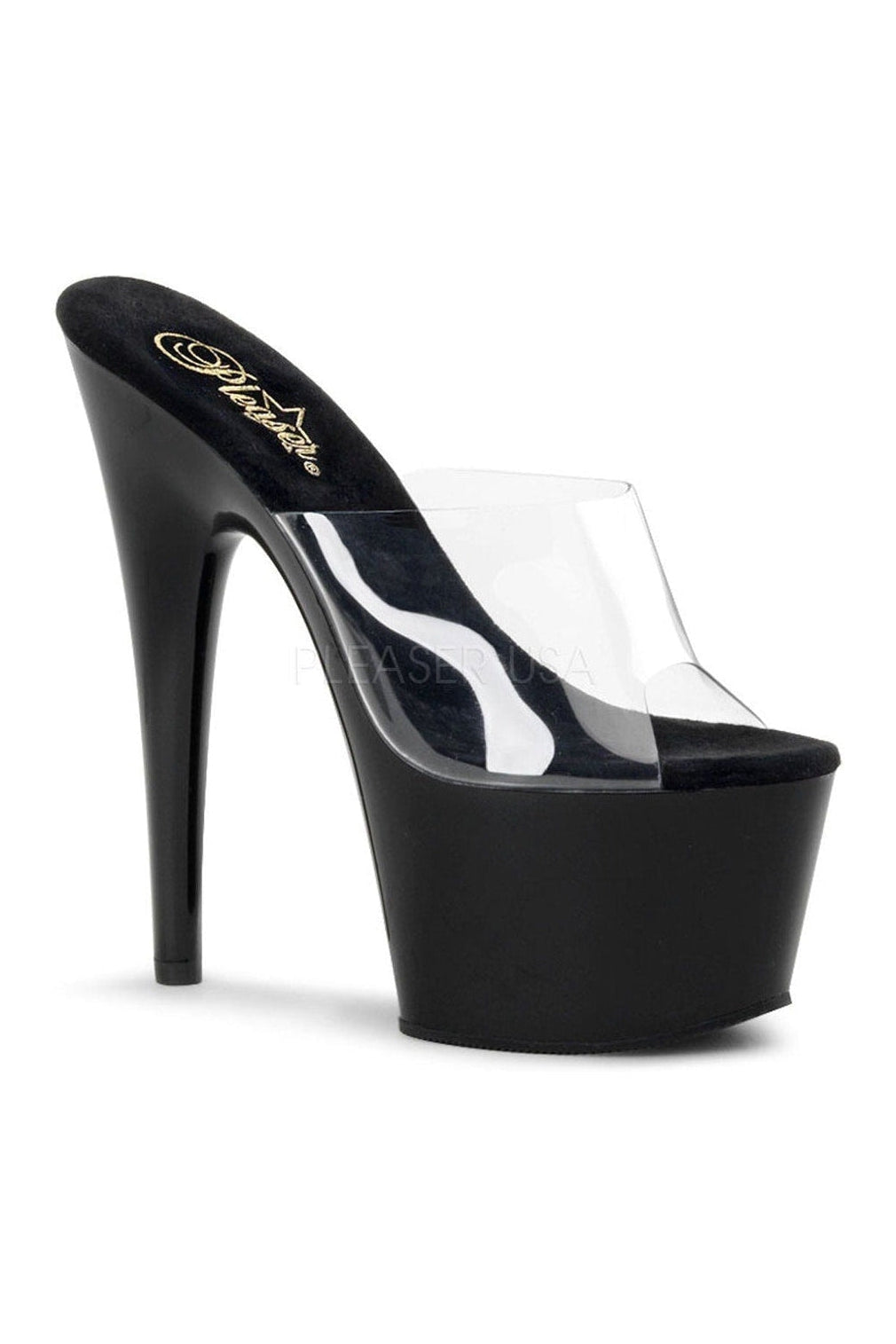 adore-701-platform-slide-black-vinyl-slides-pleaser-sexyshoescom.jpg ADORE-701 Platform Slide  | Black Vinyl