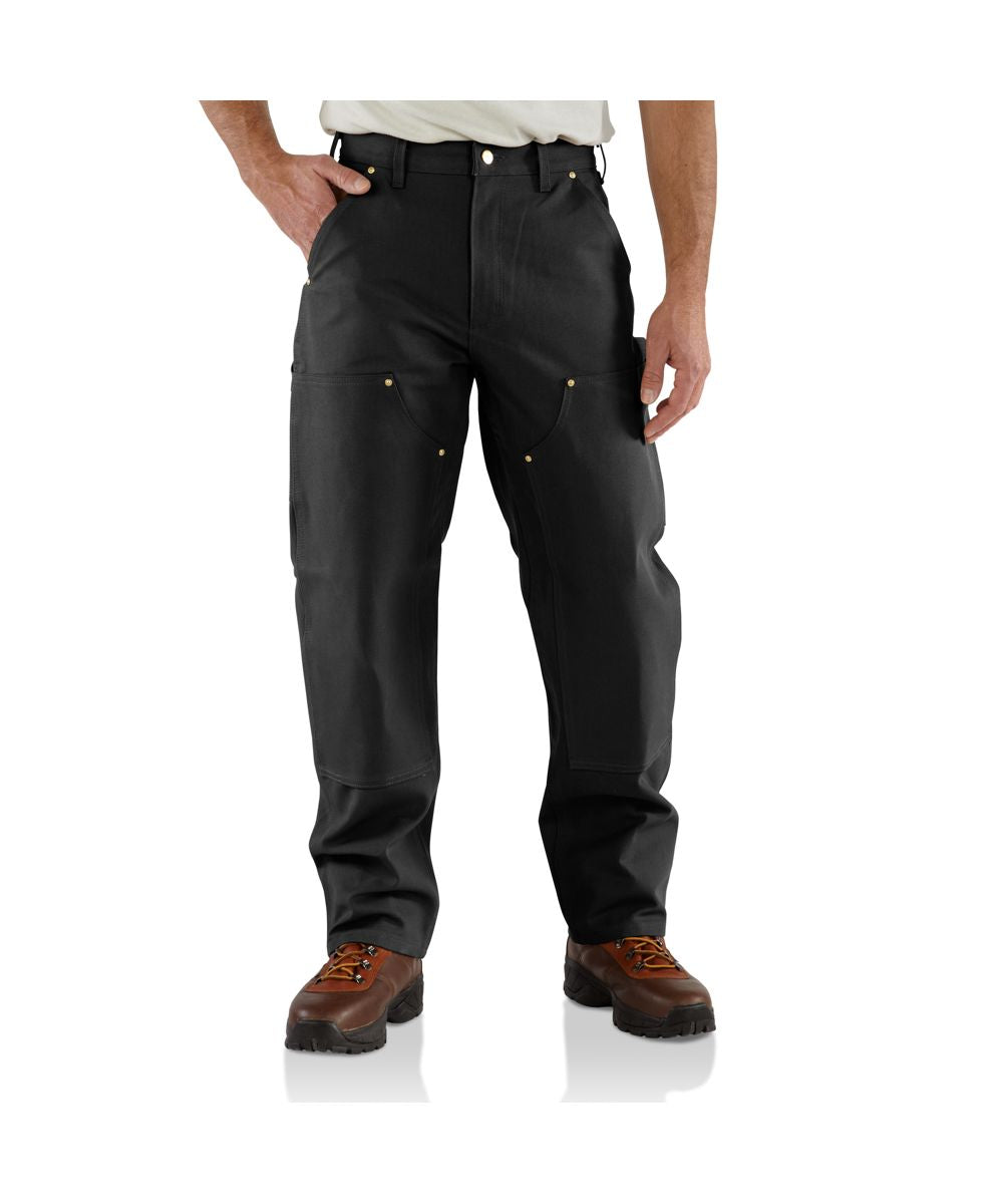 b01blk_1200x1440.jpg Carhartt B01 Firm Duck Double-Knee Work Dungaree - Black