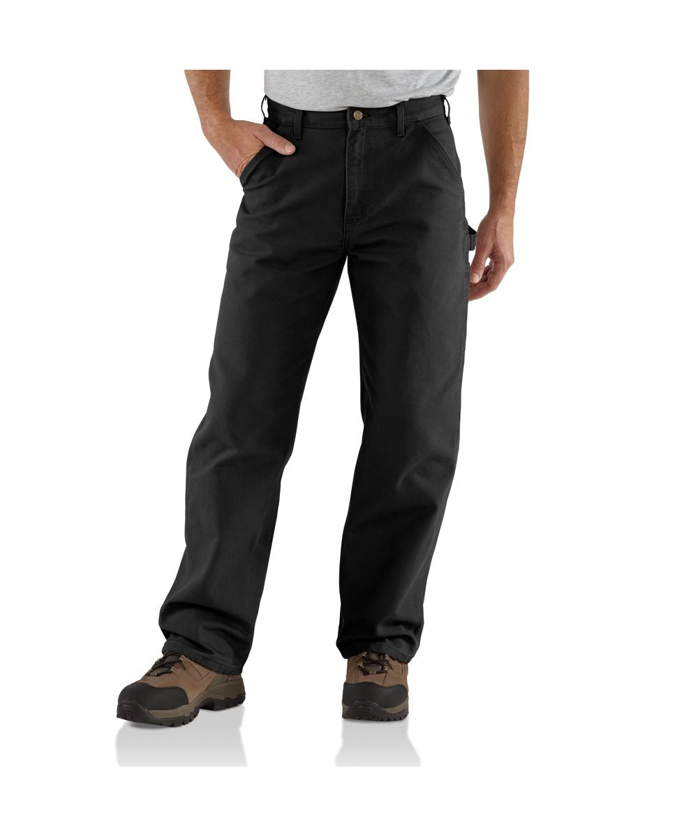 b11blk_1200x1440.jpg Carhartt B11 Washed Duck Work Dungaree - Black