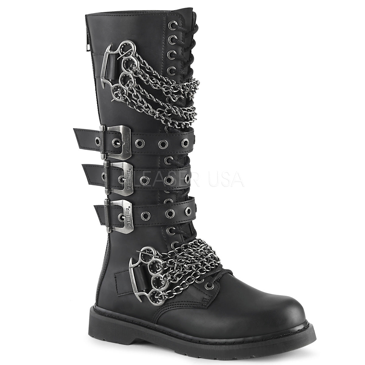 bolt-450-bvl.jpg 1 Inch Heel BOLT-450 Black Vegan Leather