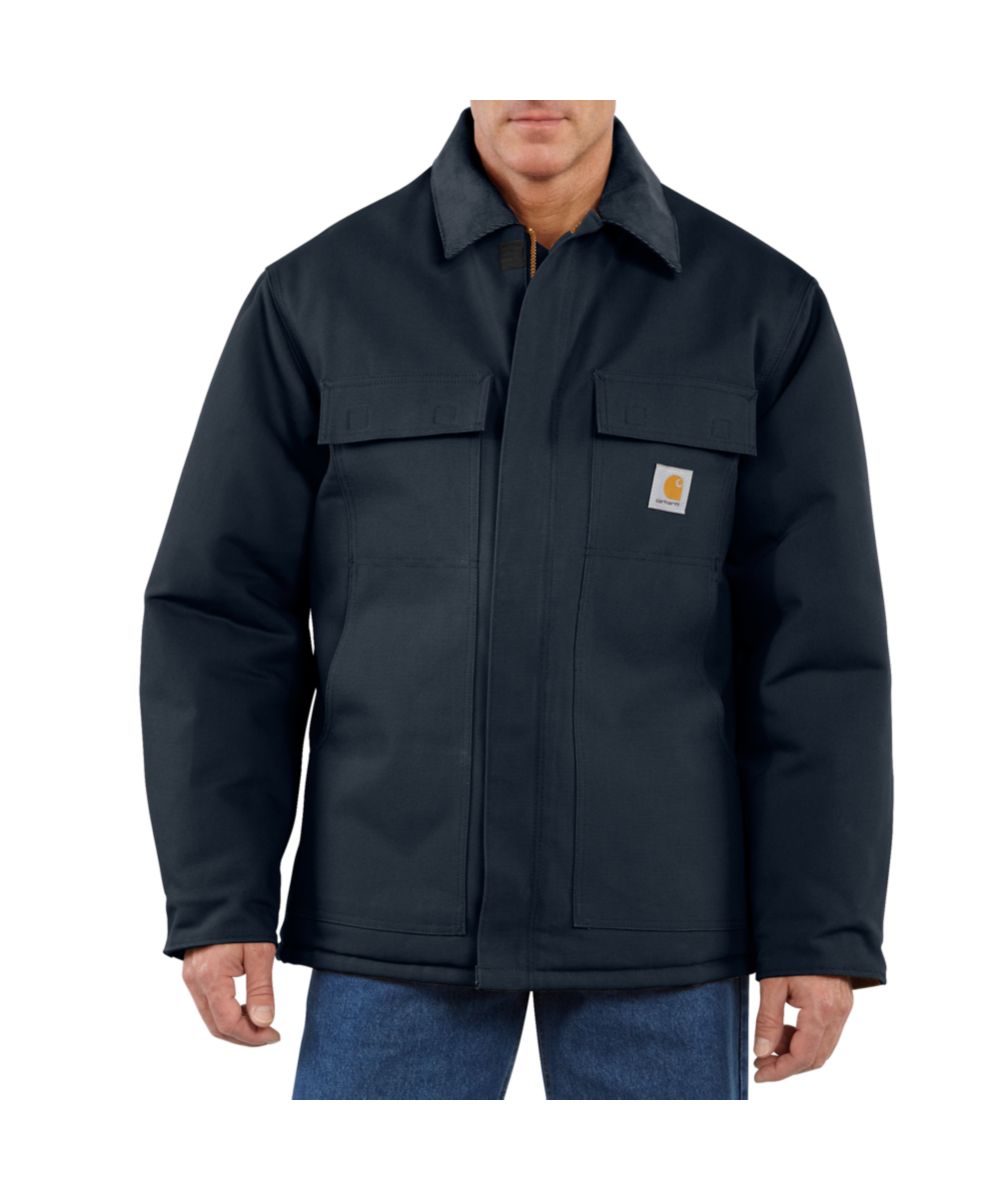 c003dny_1200x1440.jpg Carhartt Duck Traditional Coat - Dark Navy