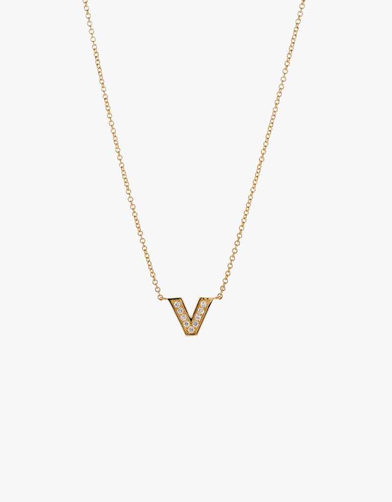 Bridget King Single Diamond Venus Necklace
