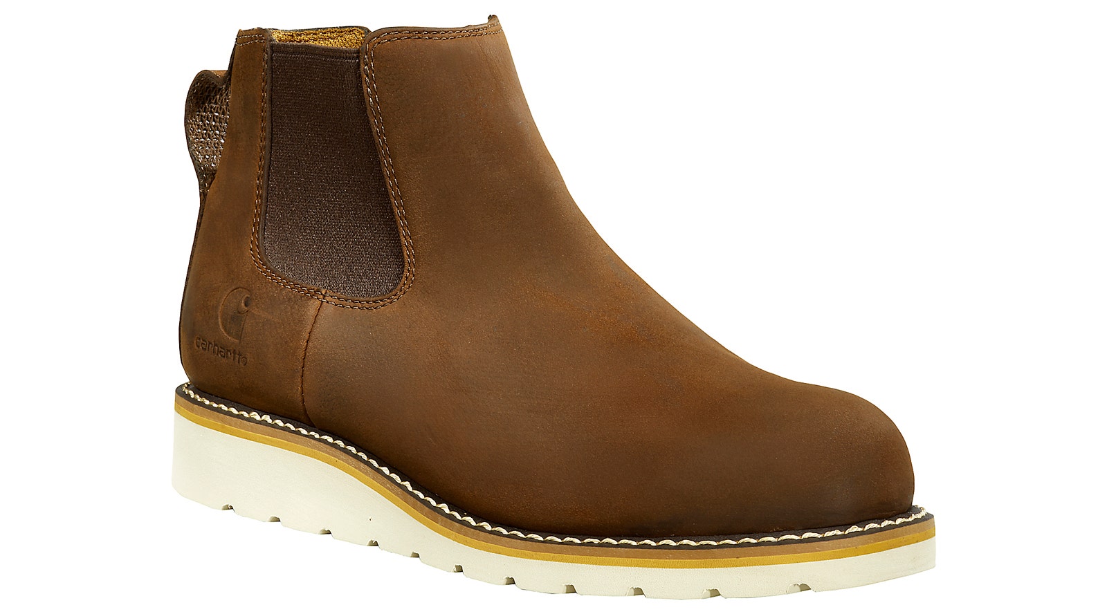 Carhartt Chelsea 5 inch Wedge Brown Men’s Steel Toe Work Boot