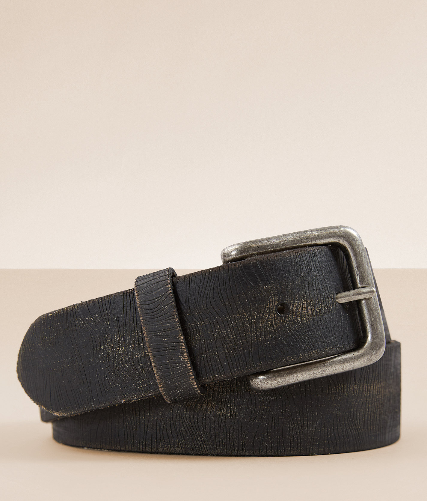 cdb9bac41fdbed88bfa34096a84a813bv3.jpg BKE Grainy Leather Belt - Women's Belts in Black