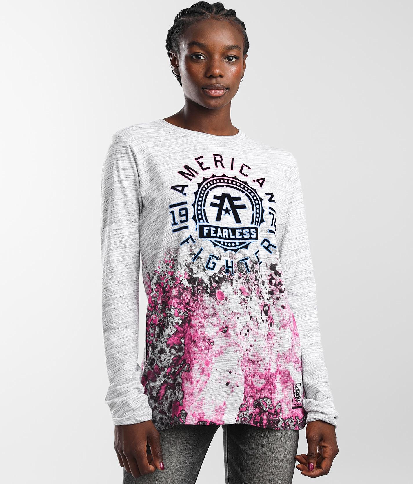 American Fighter Alexander T-Shirt - Women's T-Shirts in White Black