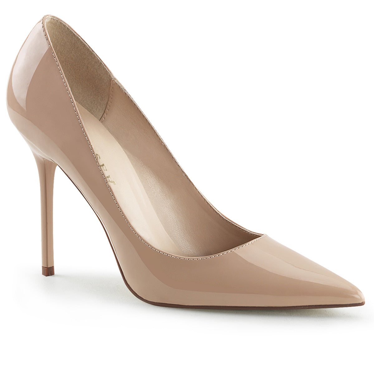 Pleaser Classique-20 in Beige
