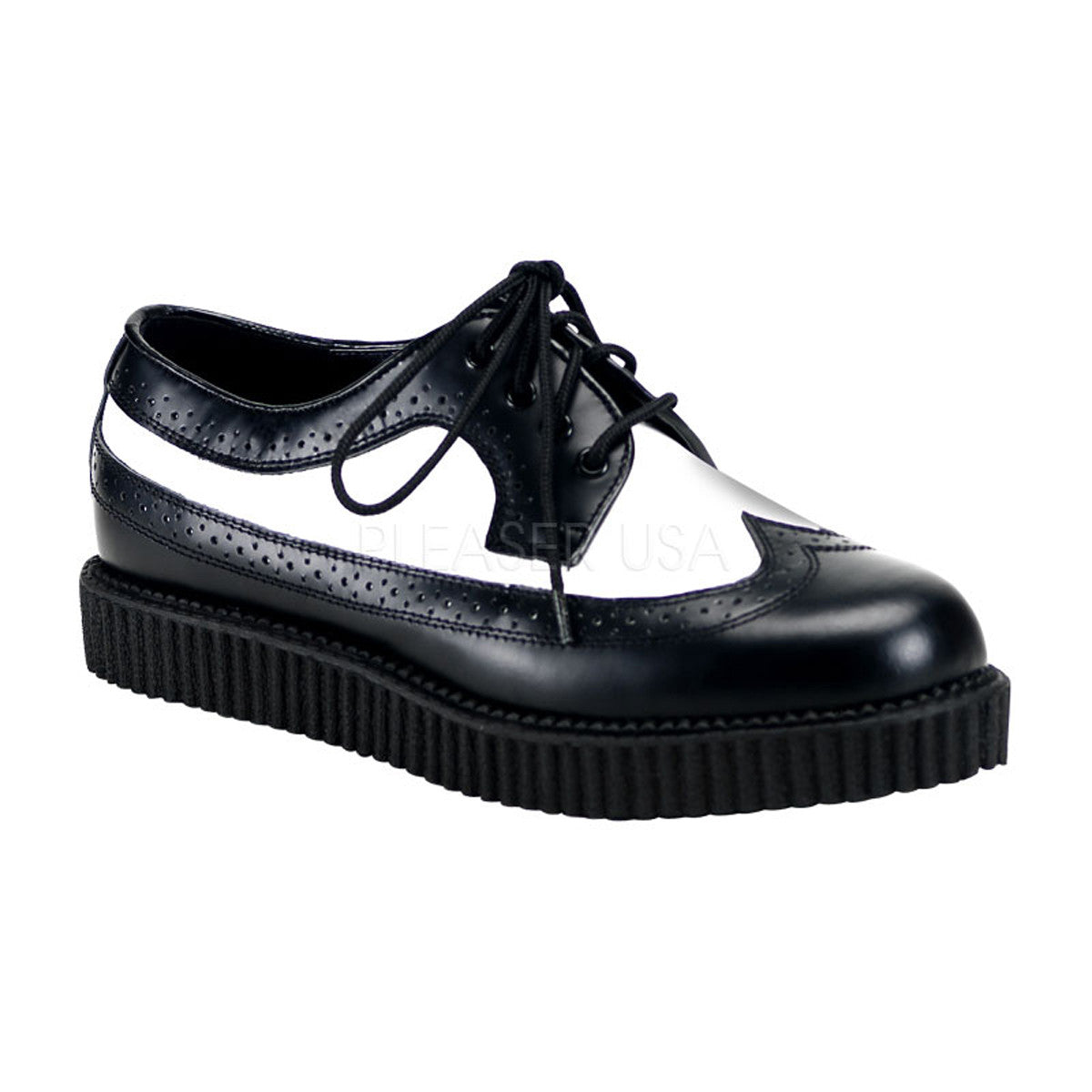 creeper-608-bwle__28353.jpeg DEMONIA CREEPER-608 Men's Black-White Leather Creepers