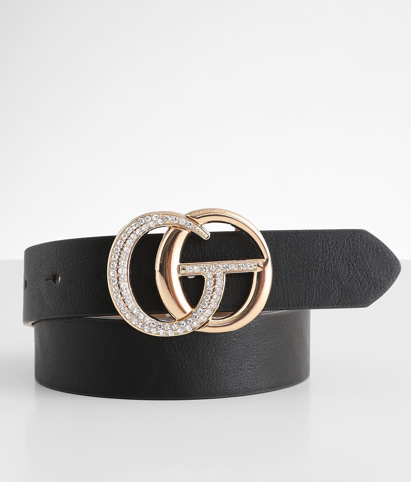 BKE Glitz Belt - Women's Belts in Black