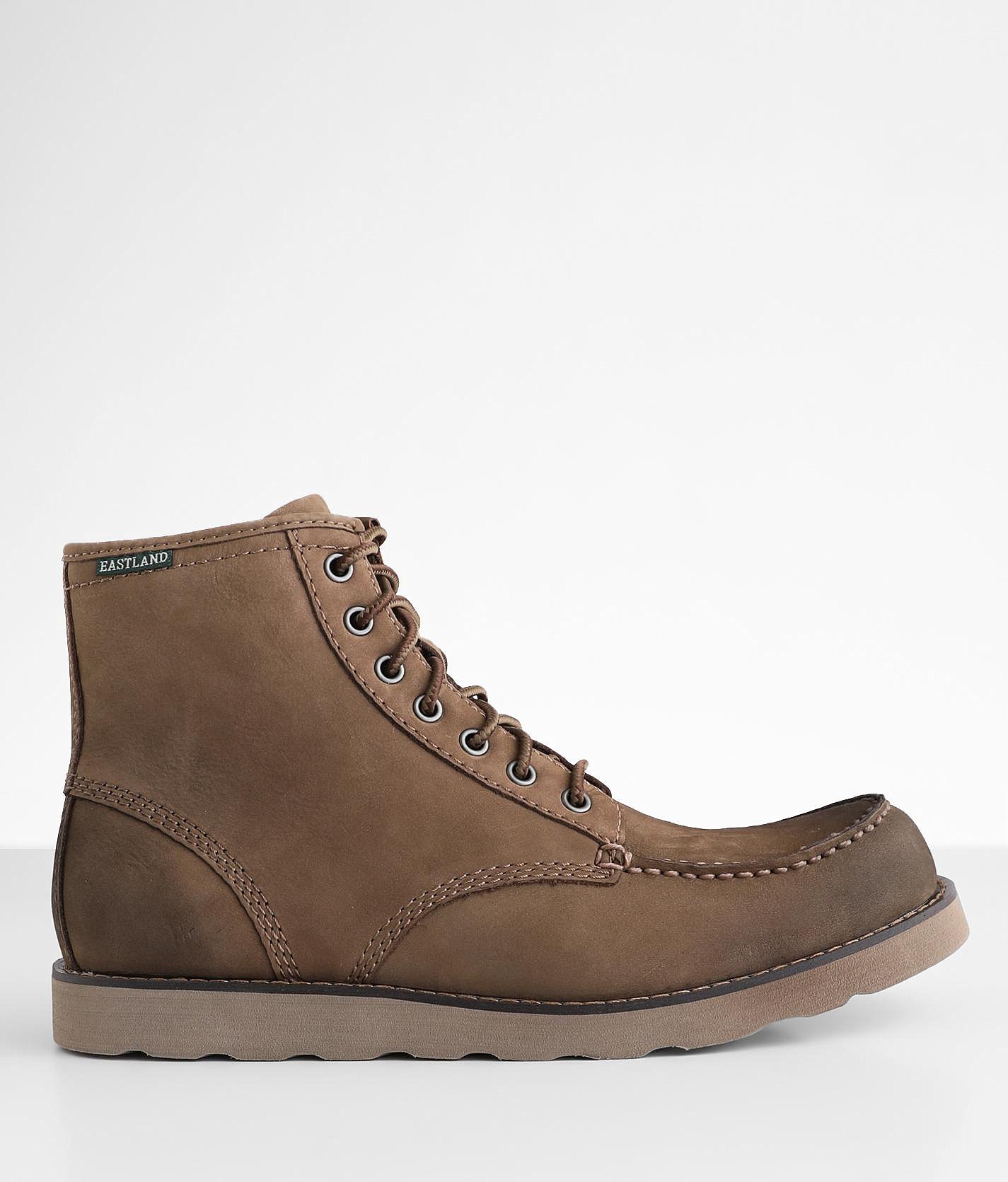 Eastland Loomis Leather Boot - Men's Shoes in Earth Nubuc