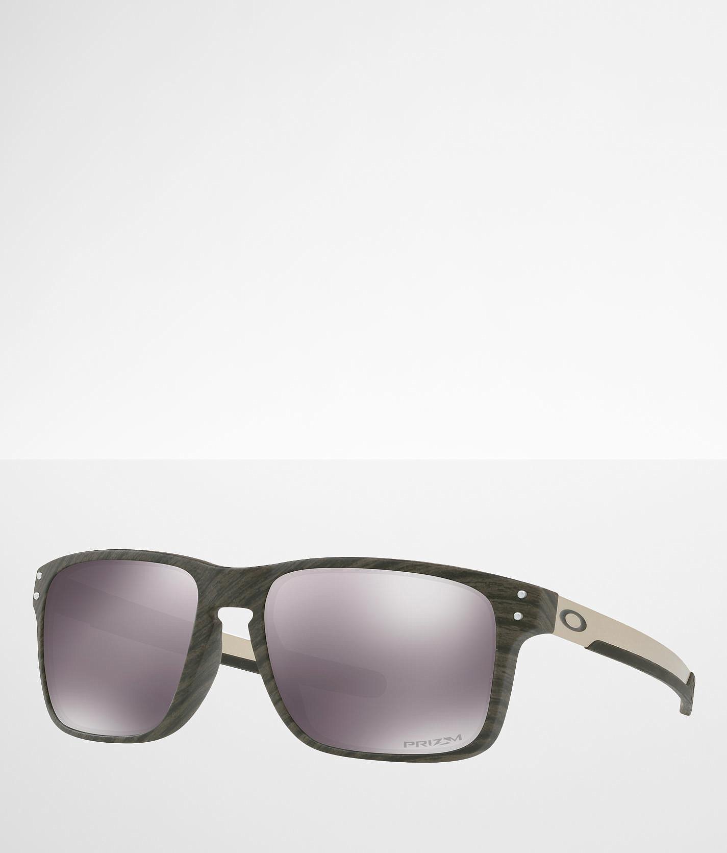 deda5ceb45763c24bcd1af02d63559eev3.jpg Oakley Holbrook Woodgrain Mix Prizm Sunglasses - Men's Sunglasses & Glasses in Woodgrain