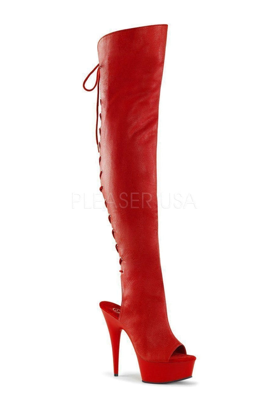 delight-3019-platform-boot-red-faux-leather-thigh-boots-pleaser-sexyshoescom.jpg DELIGHT-3019 Platform Boot  | Red Faux Leather