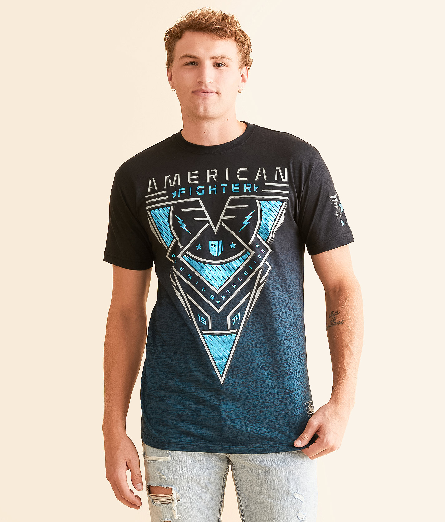 American Fighter Fairchance T-Shirt - Men's T-Shirts in Sacramento Black