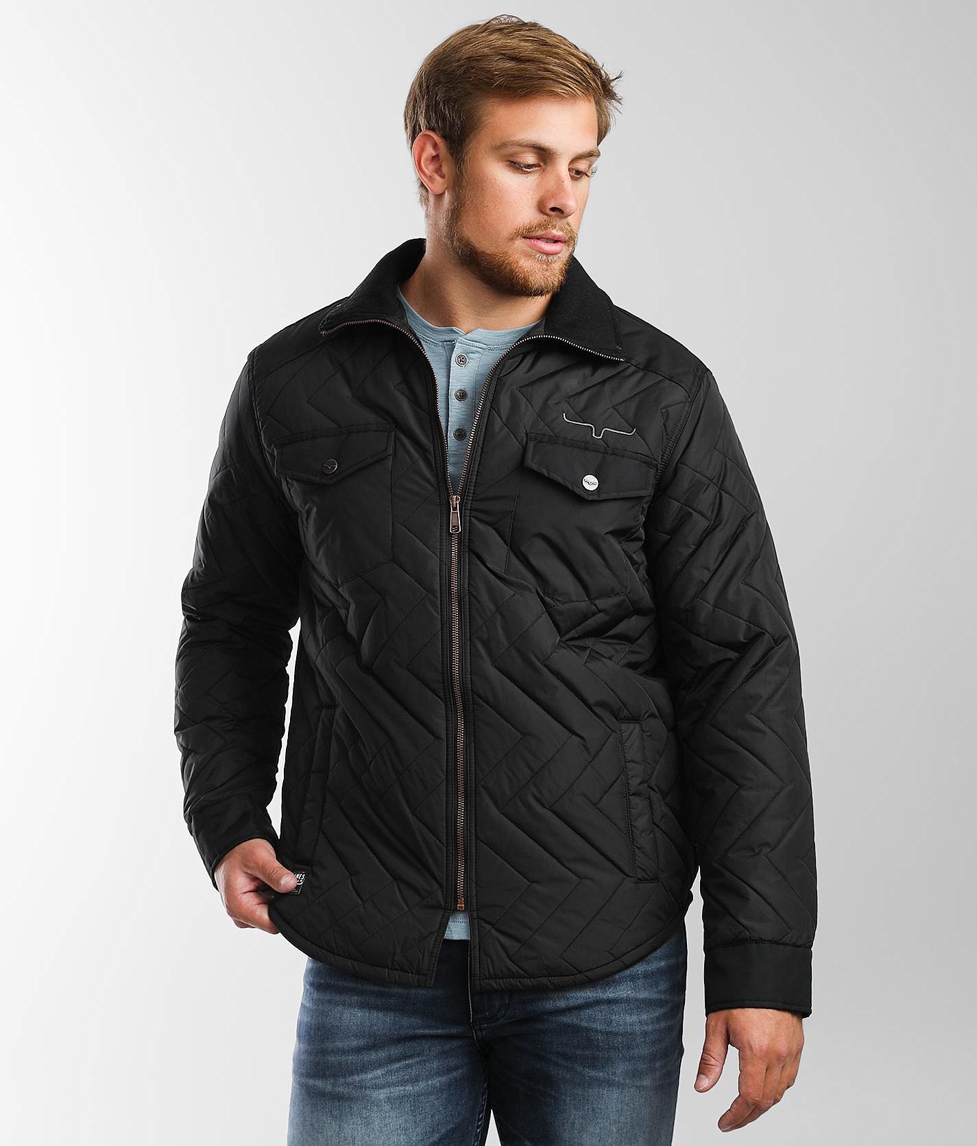 Kimes Ranch Quilted Jacket - Men's Coats & Jackets in Black