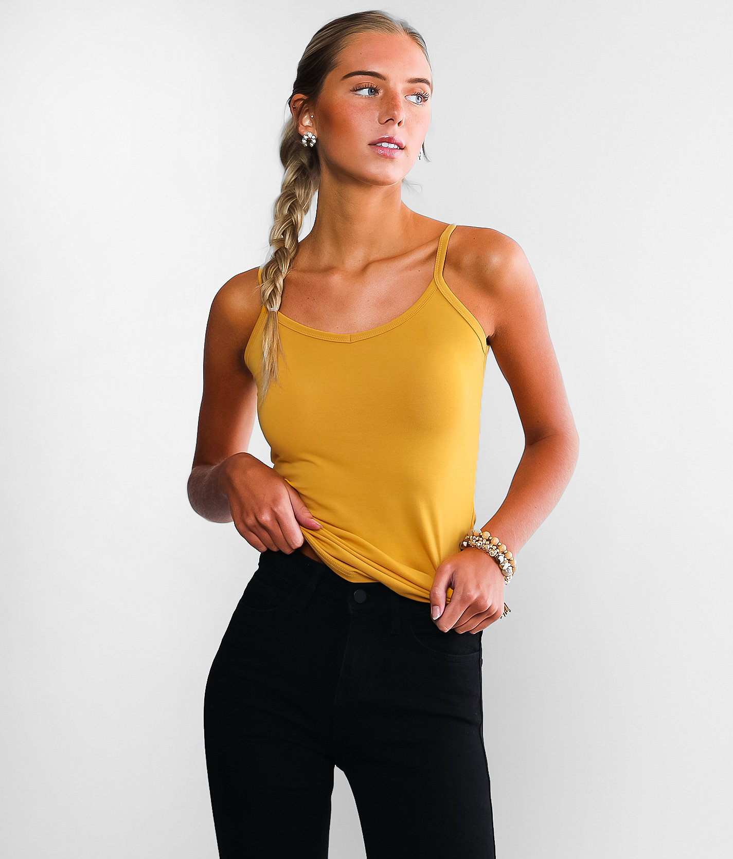 f5de1aa07a418b6454cfb9ef70ff51cav3.jpg BKE core X-Long Two Way Tank Top - Women's Tank Tops in Honey Gold