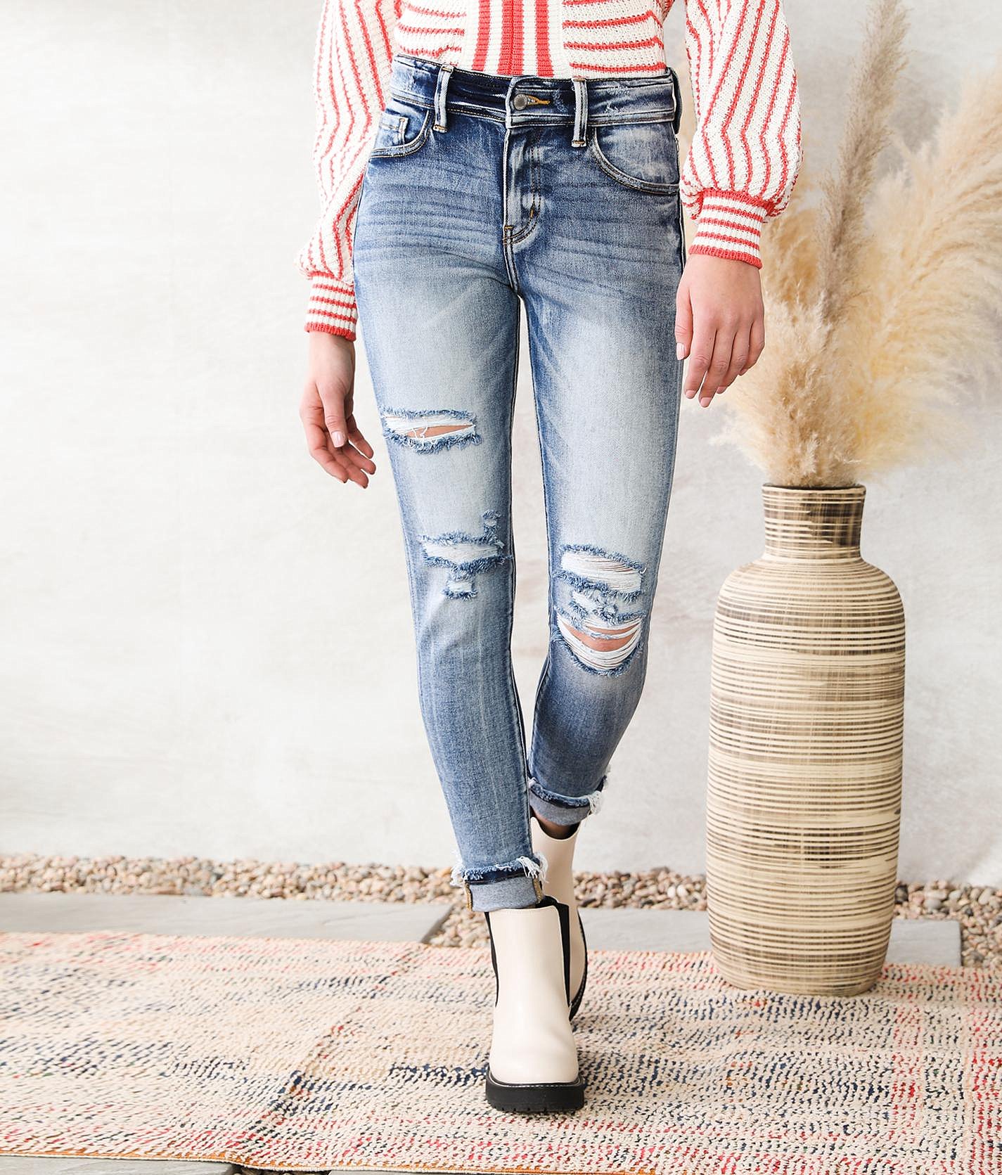 KanCan Signature High Rise Ankle Skinny Jean - Women's Jeans in Ophelia