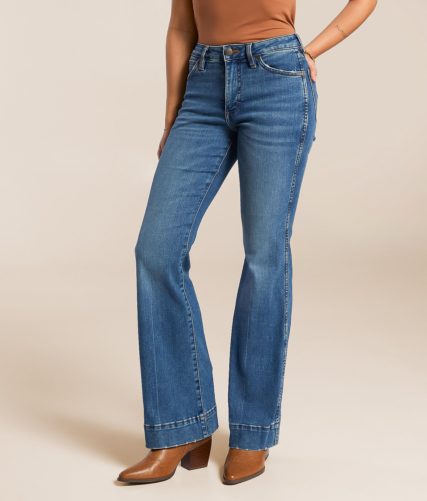 fb8d7decf8a150aace39e9cedbf3a428v3.jpg Wrangler® Retro® Trouser Stretch Jean - Women's Jeans in Shelby