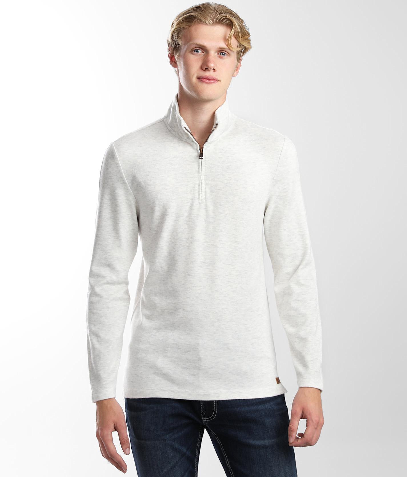 fe71397128a9ec9b459bbfc375ffda23v3.jpg Outpost Makers Quarter Zip Pullover - Men's Sweatshirts in White