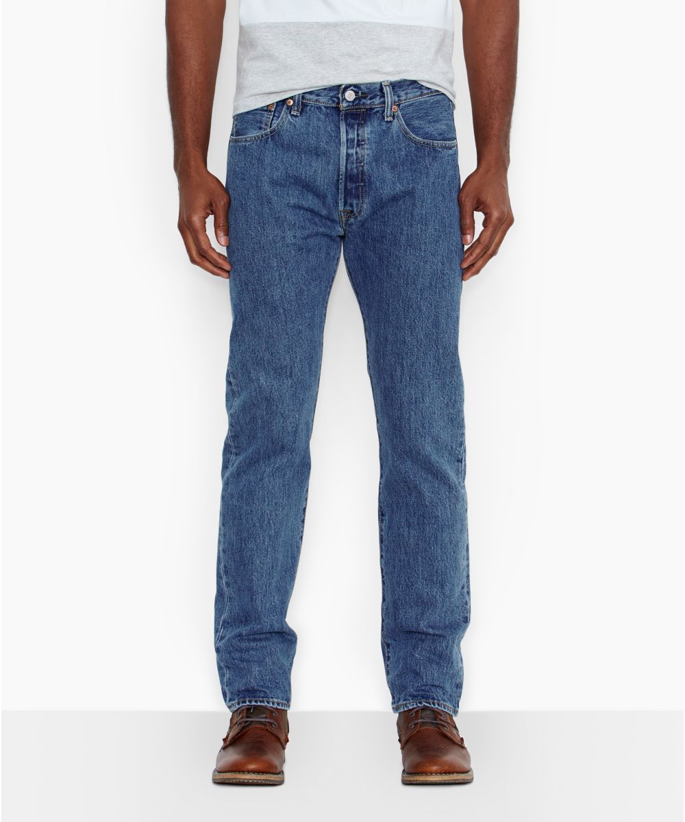l_s14_men_00501_0193_f_1200x1440.jpg Levi's Men's 501 Original Fit Jeans - Medium Stonewash