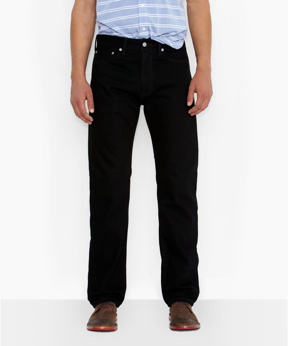 l_s14_men_00505_0260_f_1200x1440.jpg Levi’s Men's 505 Regular Fit Jeans - Black