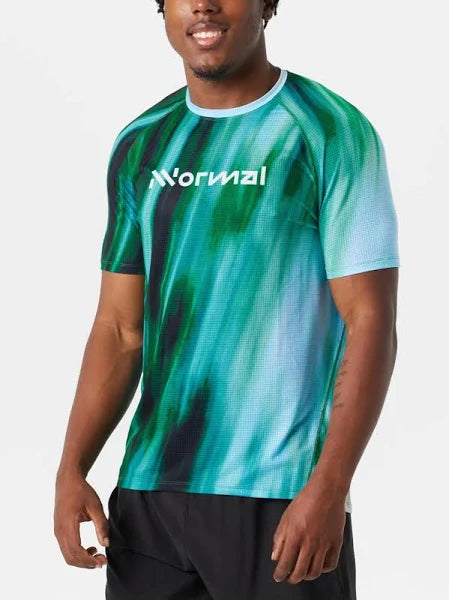 nnormalracetshirtmen_sbluegreenprint.jpg Race T-Shirt