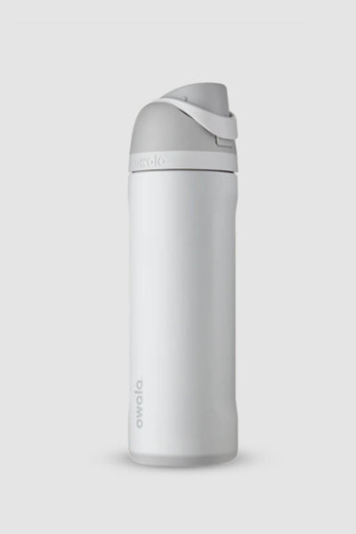 Owala FreeSip 24 oz Stainless Steel Water Bottle in White