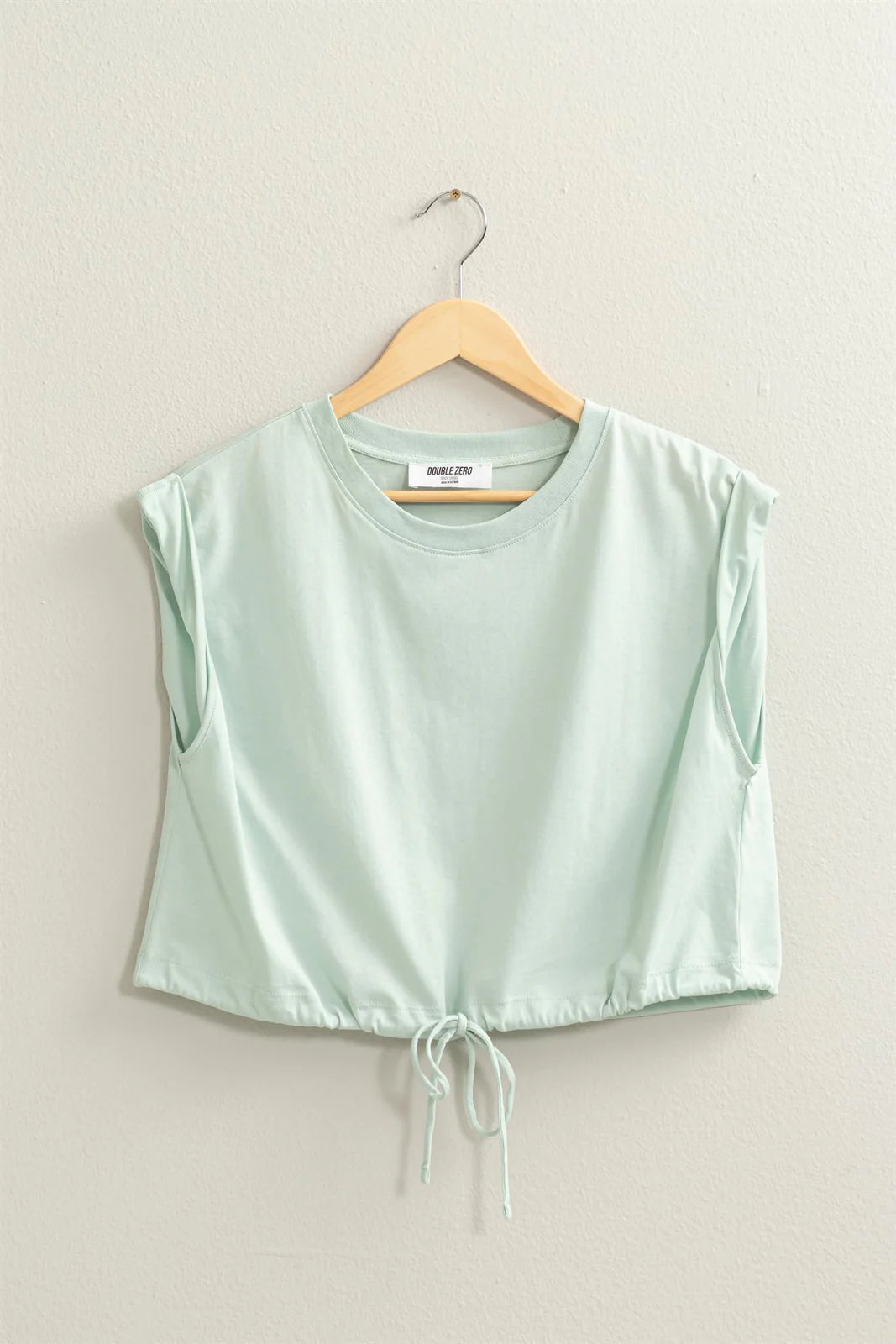 Ladies HYFVE Drawstring Hem Crop Top - DZ23E153 - FINAL SALE
