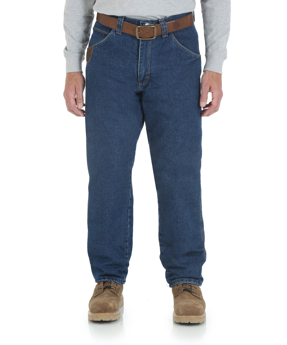 rg_ba_3W055TH_hr_1_1200x1440.jpg Wrangler Riggs Quilt-Lined Five Pocket Jeans - Antique Indigo