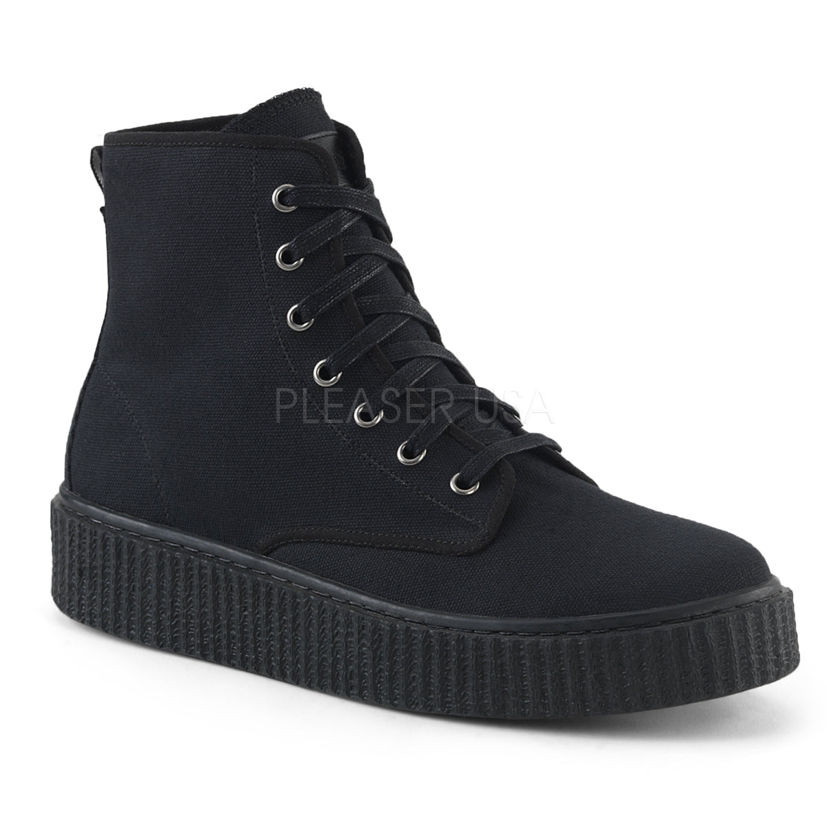 sneeker-201-bca.jpg 1 Inch Platform SNEEKER-201 Black