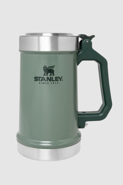 Stanley 24 oz Classic Bottle Opener Beer Stein in Green