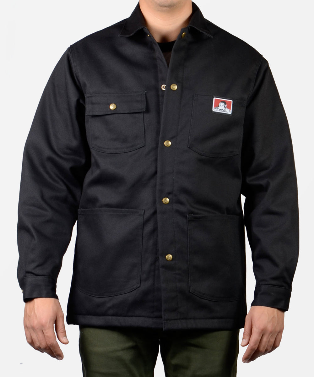 style-394_1200x1440.jpg Ben Davis Men’s Original Chore Coat - Black Twill